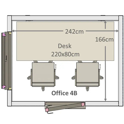 4_59B  Door Centre Hinge Right | Window Front  x  2